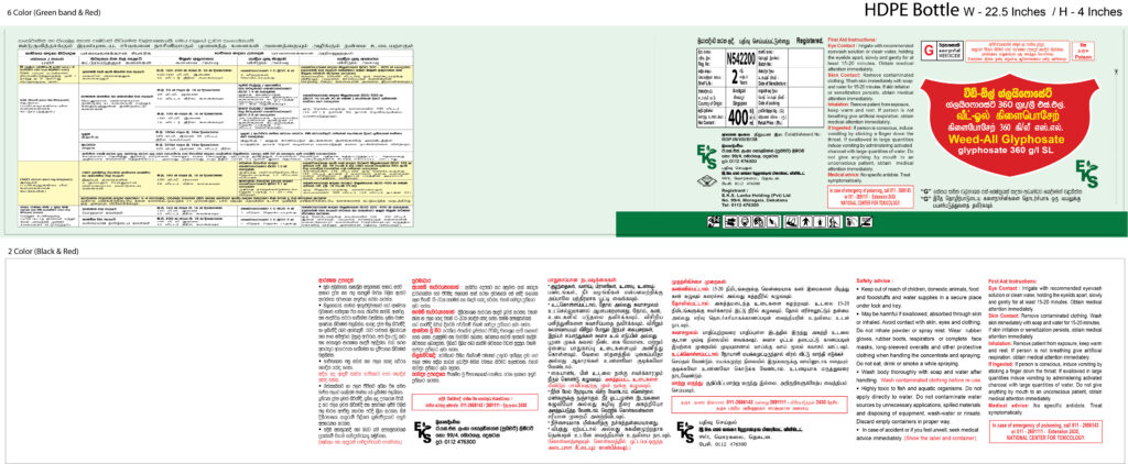 Registered Glyphosate Products – [Sinhala] – Department of Agriculture ...